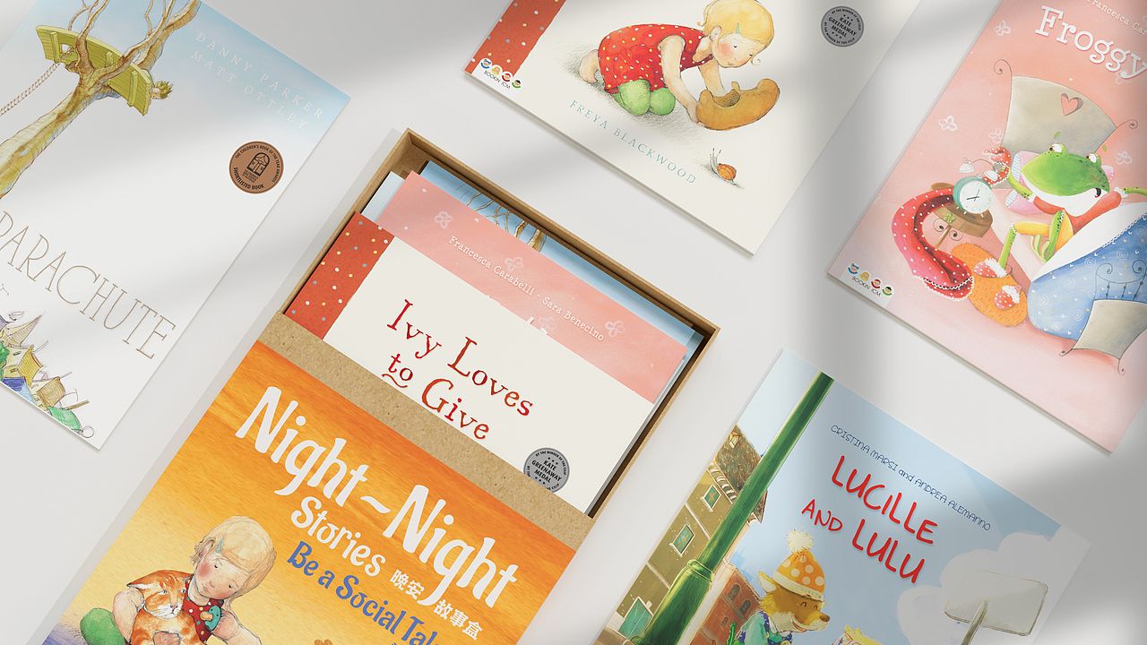 晚安故事盒包装设计 | 封面设计