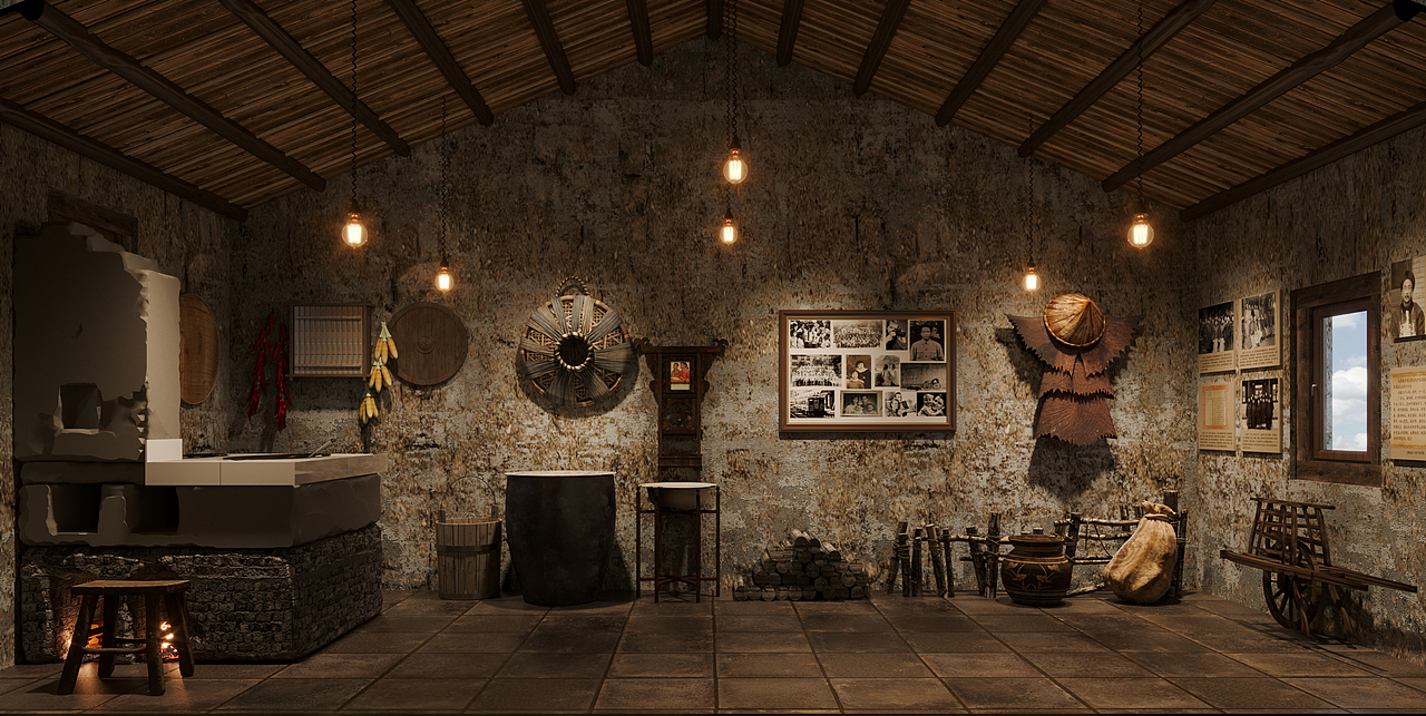 农村老房子展厅