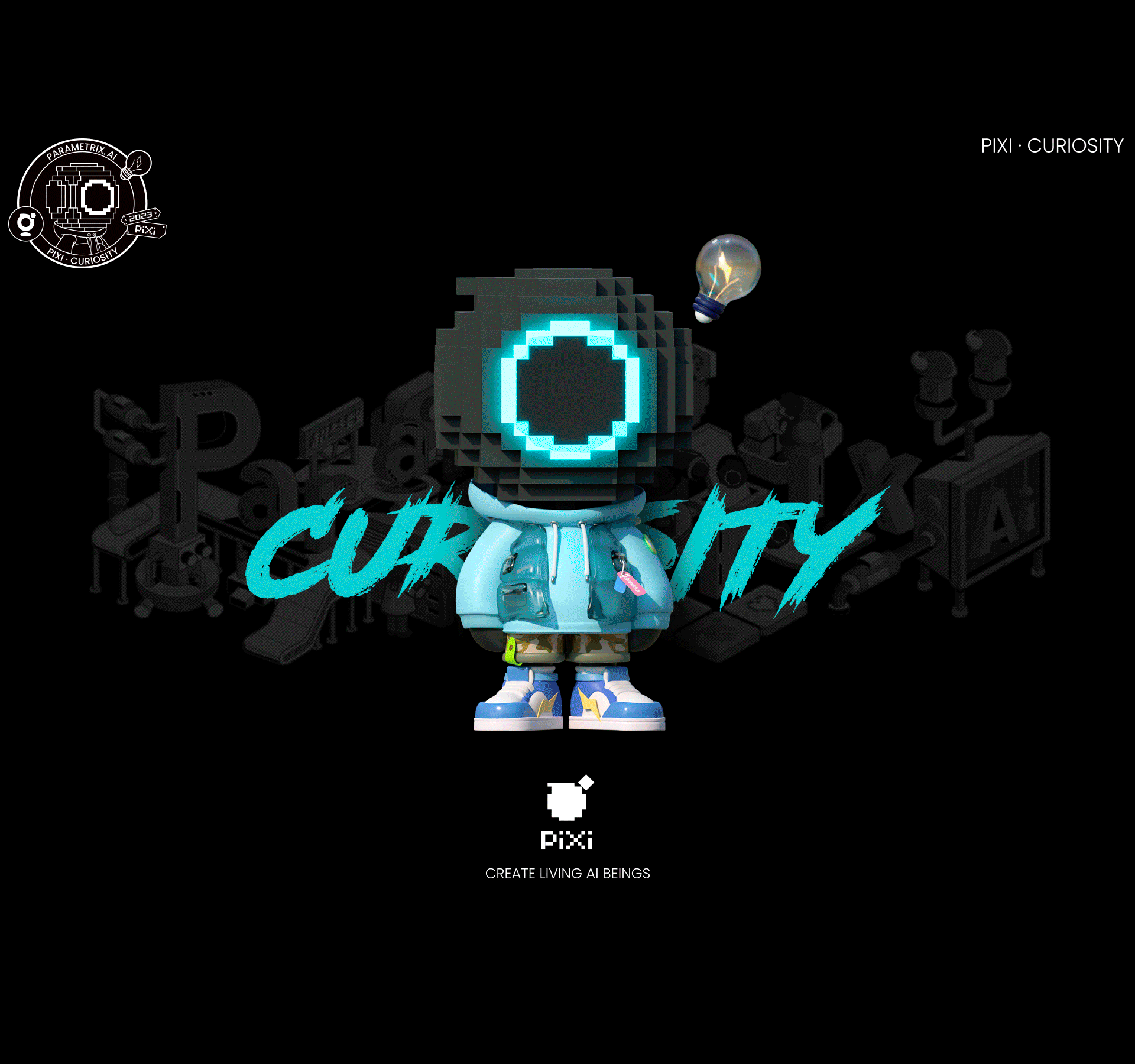 超参数PIXI形象设计 CHARACTER DESIGN