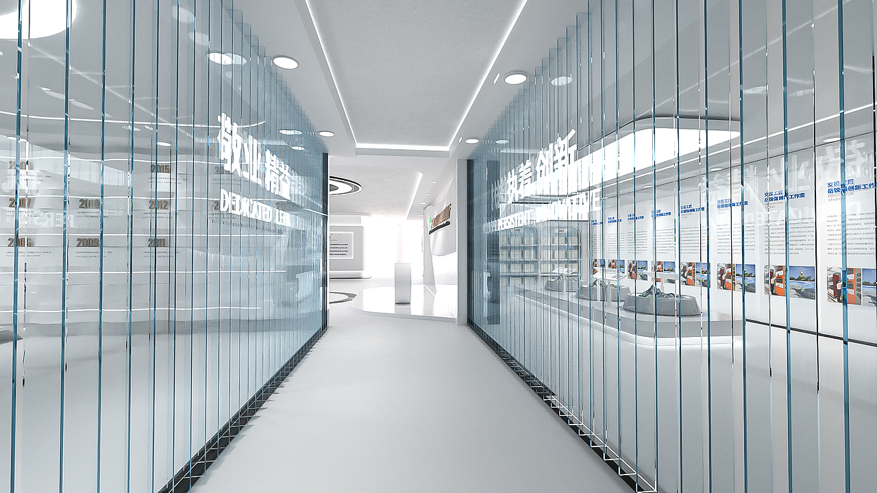 某企业工会展厅