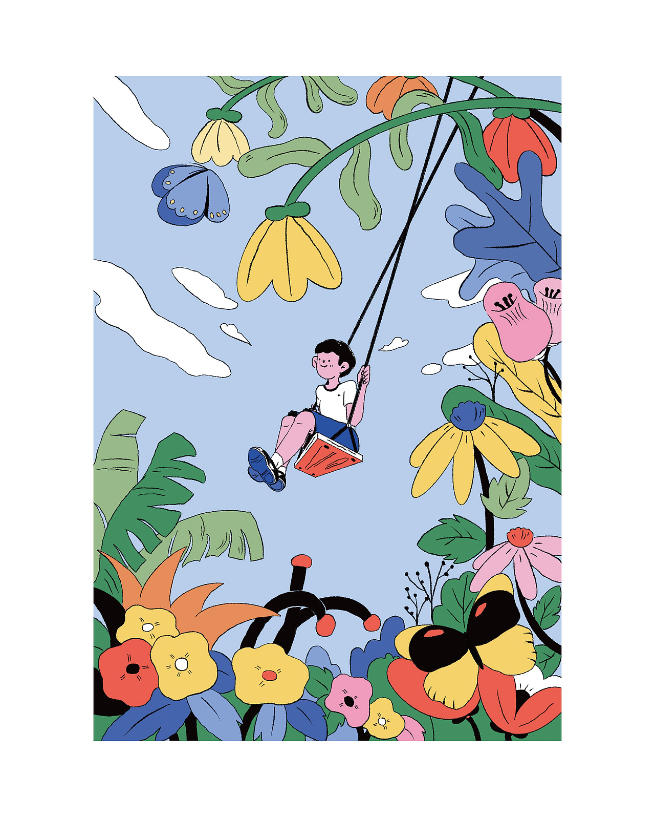 风景填色装饰画系列（图ZMzEyNjc4NzAw） - 商业插画 - 站酷设计师Tenkin原创素材 - 站酷ZCOOL