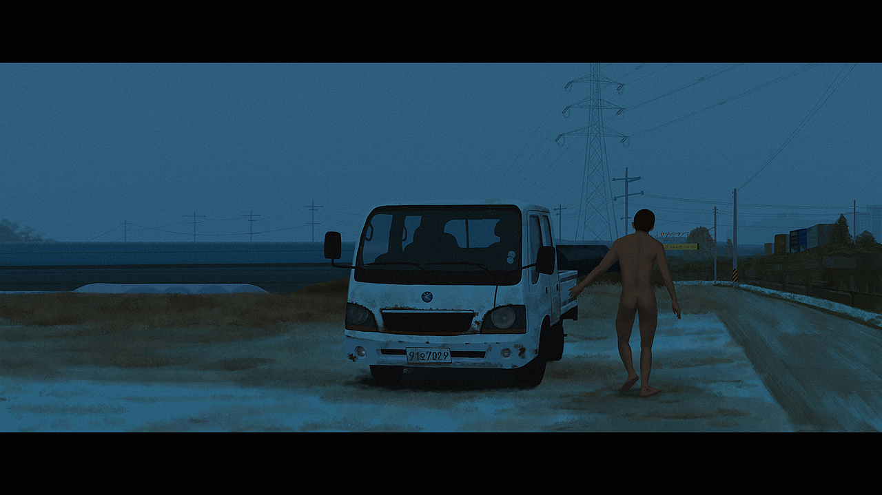电影插画 --《燃烧》（图ZMzA5NjQ5NDYw） - 创作习作 - 站酷设计师龙小皮原创素材 - 站酷ZCOOL