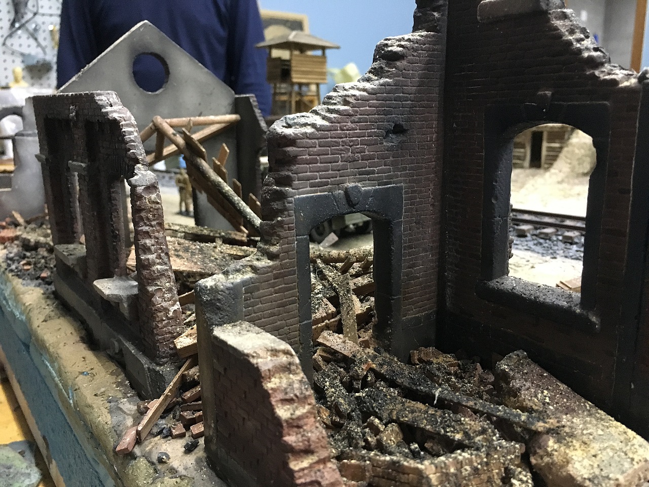 微缩场景 战场模型沙盘 制作过程揭秘