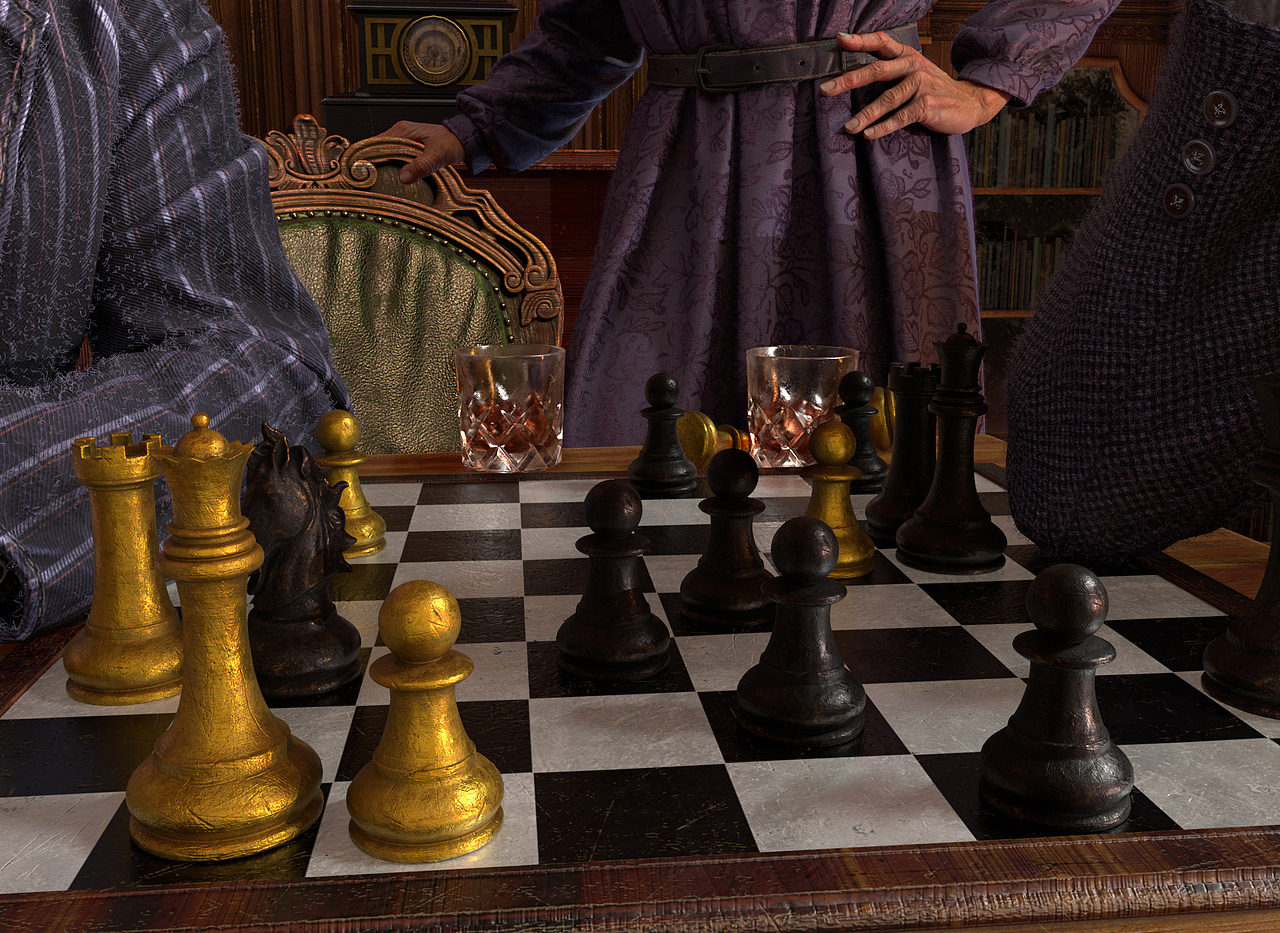 棋局（图ZMzEwNDAzNzIw） - 人物/生物 - 站酷设计师刁兆明原创素材 - 站酷ZCOOL