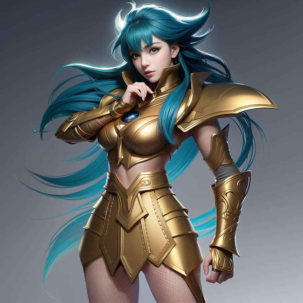 AI女圣斗士（图ZMzY2OTk5NTAw） - 其他动漫 - 站酷设计师毕亦冰原创素材 - 站酷ZCOOL