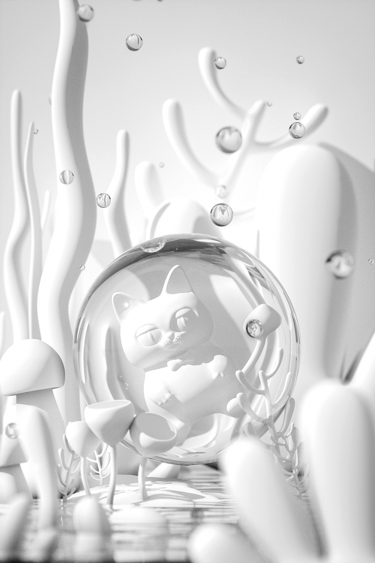 呆瞄探险记-C4D建模渲染