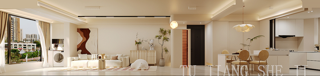 全屋案例丨挑战网红奶油风,效果太惊艳!