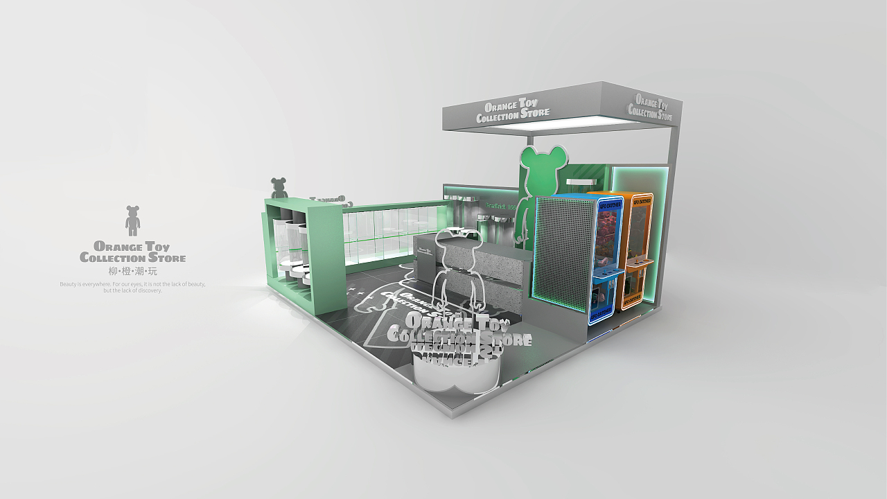 大连某潮玩店外展设计（图ZMzQxMDk3MzIw） - 建筑设计 - 站酷设计师XuXu0208原创素材 - 站酷ZCOOL