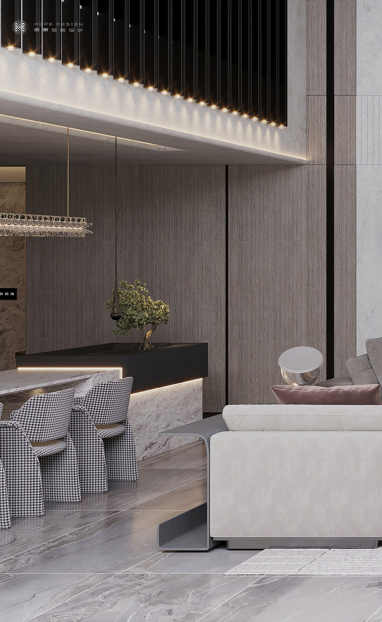 执烟火生活，寻斑斓之梦 | 原景作品：珠海·红树东岸（图ZMzA2MTczMzg0） - 家装设计 - 站酷设计师原景空间设计原创素材 - 站酷ZCOOL