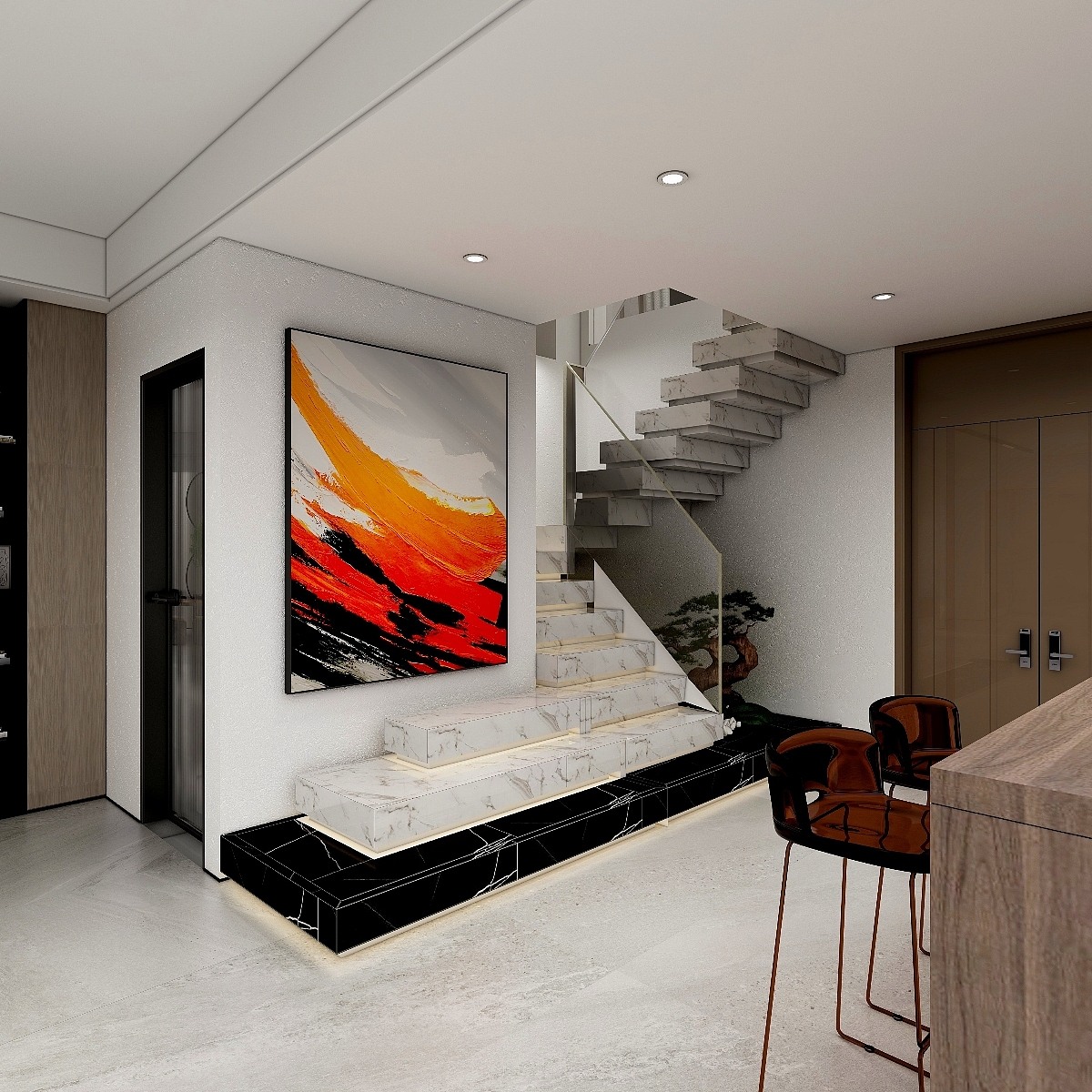 现代简约风表现