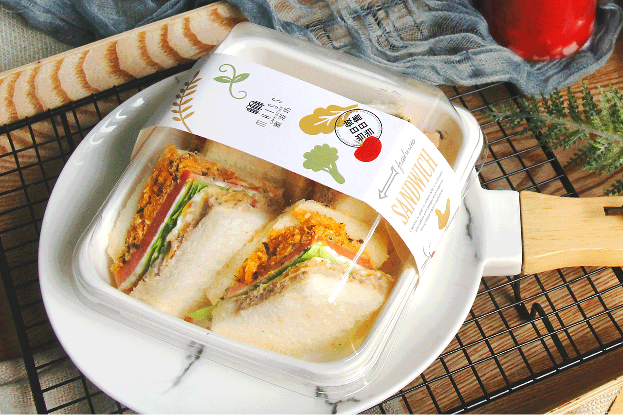 三明治套餐美食摄影