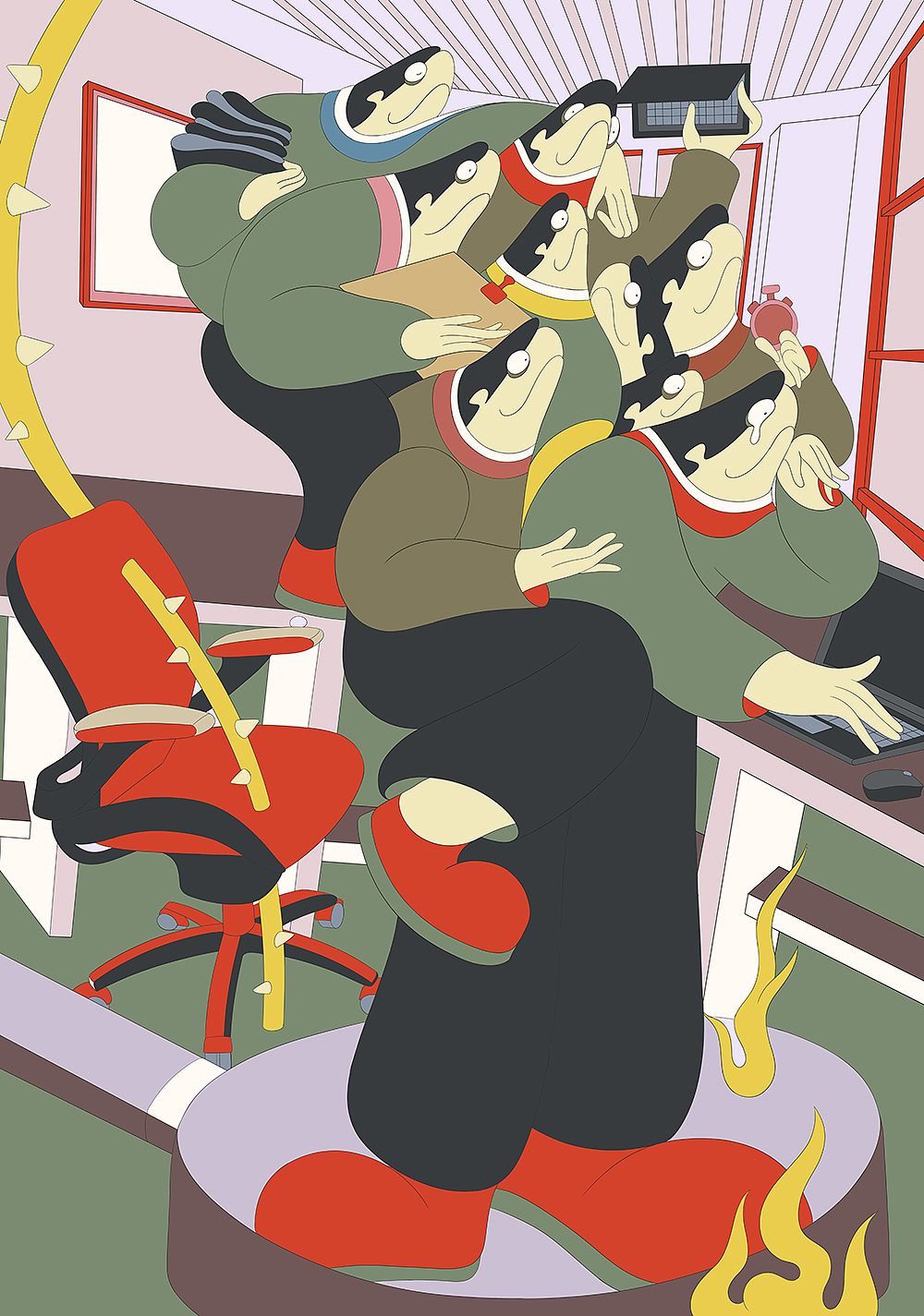 2023插画合集（图ZMzYwMzk0MjY0） - 艺术插画 - 站酷设计师透明画手郭小浩原创素材 - 站酷ZCOOL