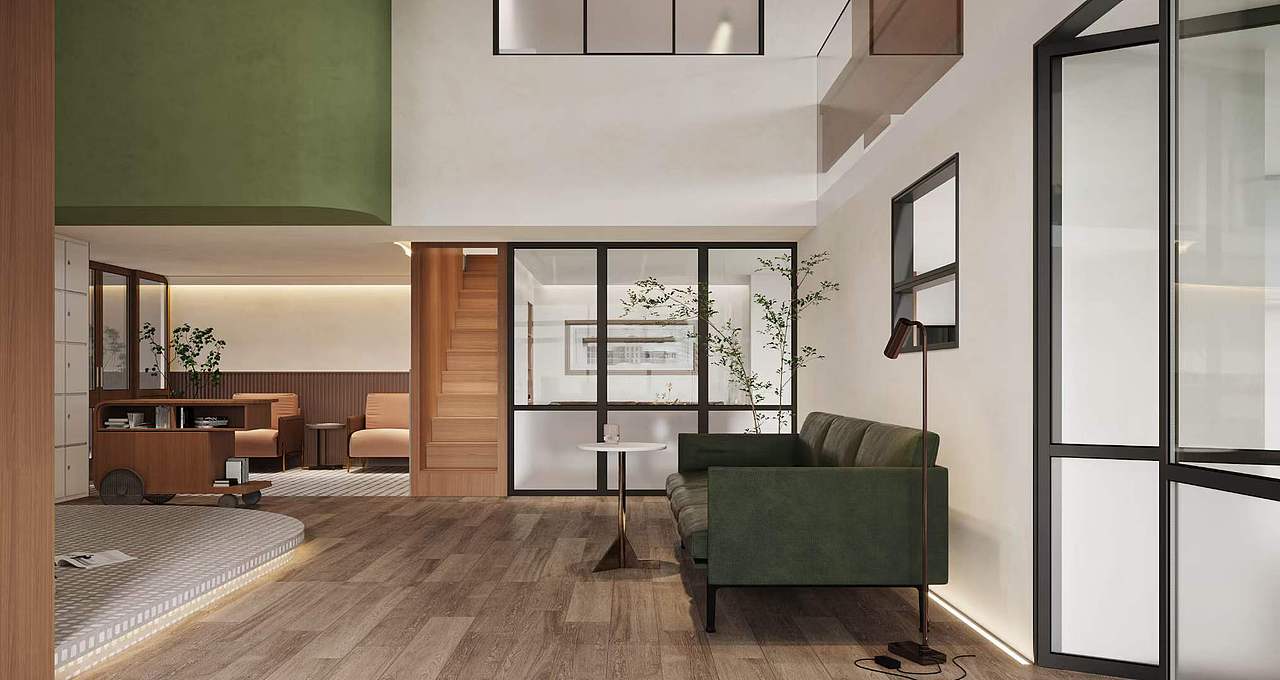 办公室|追求简洁大方的格局，强调功能性设计（图ZMzU3NTcyODQw） - 商业空间设计 - 站酷设计师梁欣婧原创素材 - 站酷ZCOOL