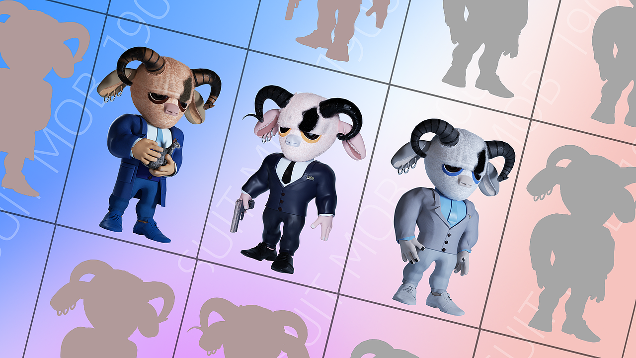 IP Characters Design suit mob 1906 西装暴徒 1906（图ZMzIwNzE4MjI4） - 人物/生物 - 站酷设计师金锡社动画原创素材 - 站酷ZCOOL