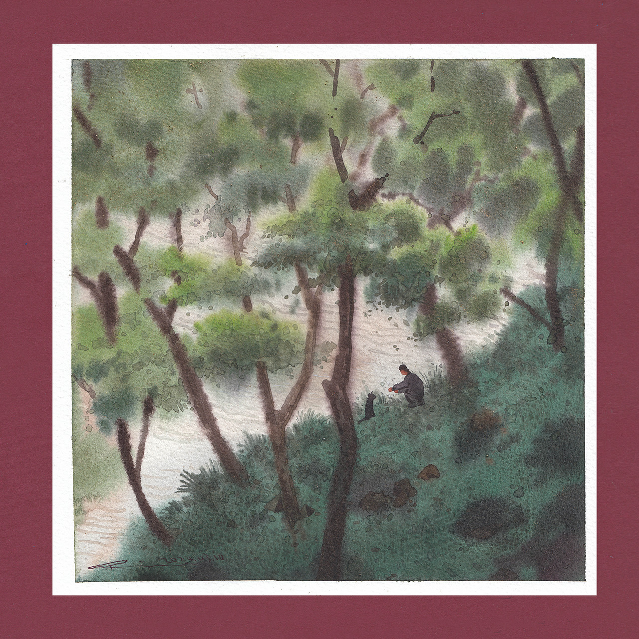 我的第56-58本画本-一人一狗的生活游记