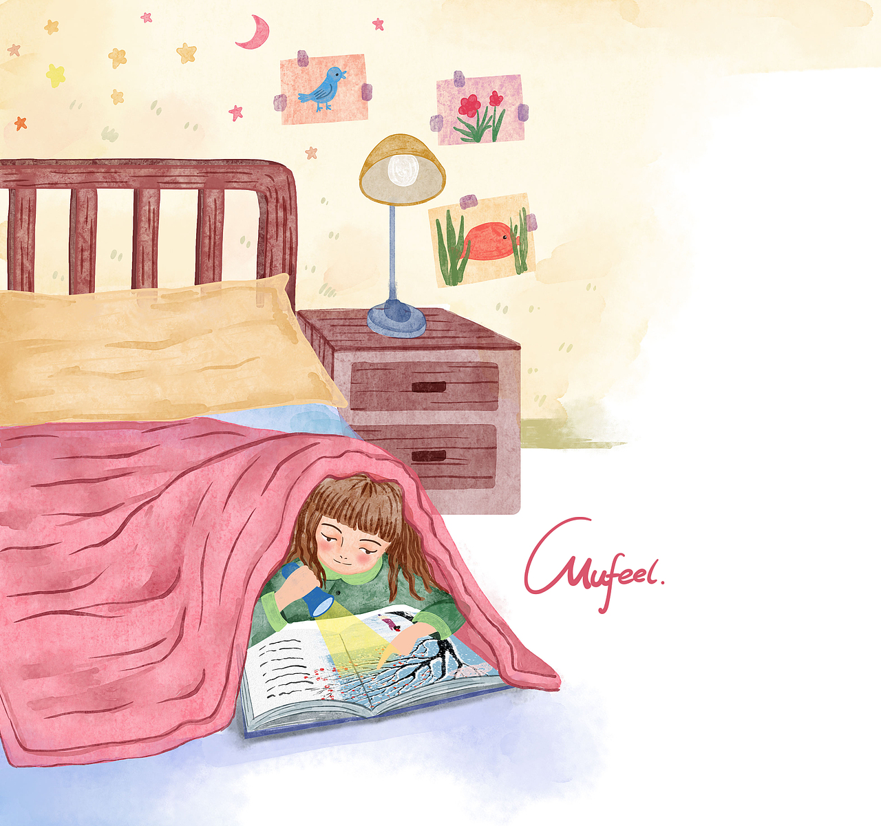 儿童插画内页插图