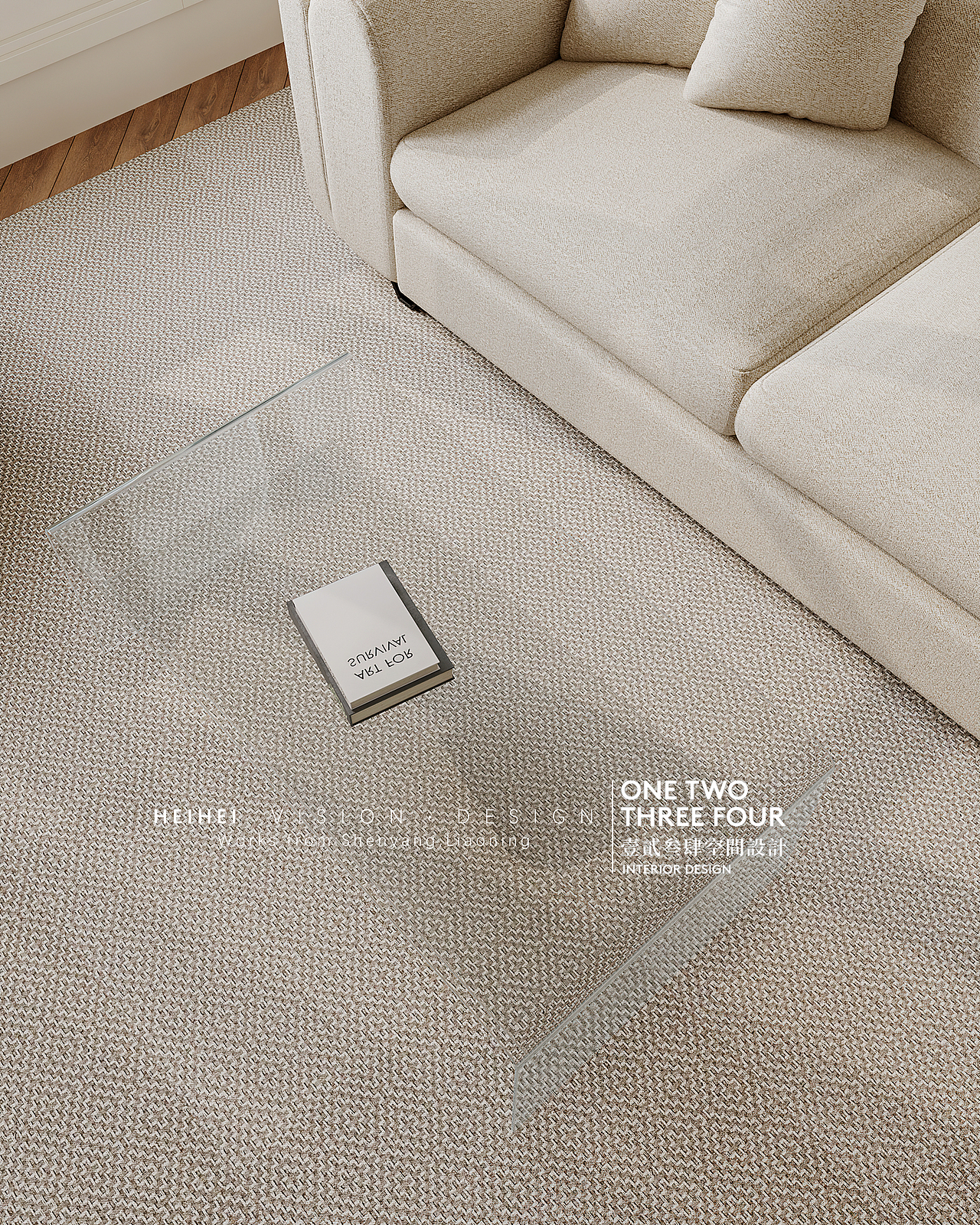 现代奶油风效果表现（图ZMzA3Njc1MDM2） - 家装设计 - 站酷设计师模型不换钱原创素材 - 站酷ZCOOL