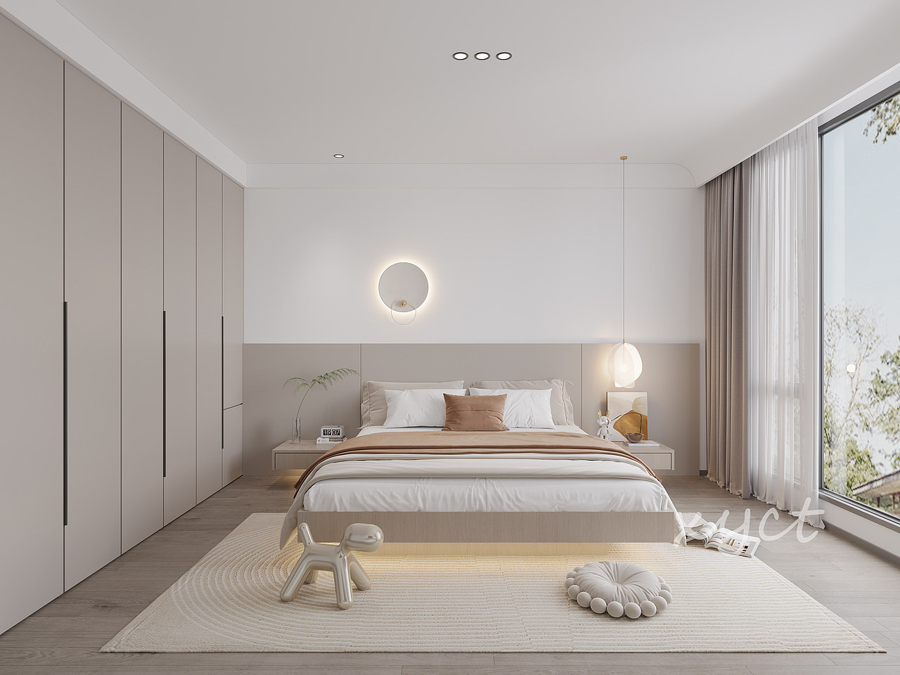 现代风格，温暖明亮、舒适放松（图ZMzUyOTA1NDcy） - 商业空间设计 - 站酷设计师许小婉原创素材 - 站酷ZCOOL