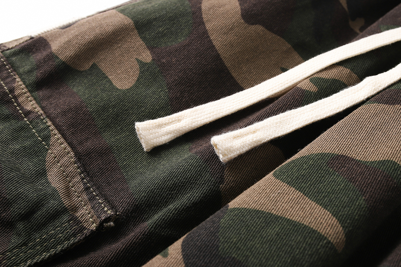 杭州服装摄影 裤子平铺白底图