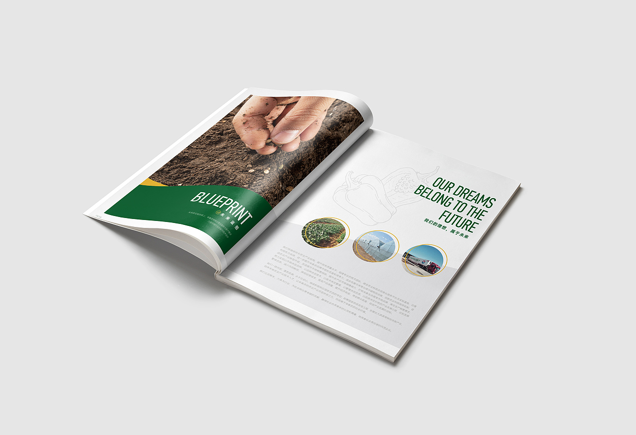 定制画册I农业科技I农业画册I画册设计I艺之光设计