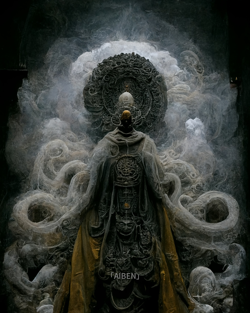 道诡异仙·中式克苏鲁（图ZMzE3MTE3MDQ4） - 商业插画 - 站酷设计师AIBEN本原创素材 - 站酷ZCOOL