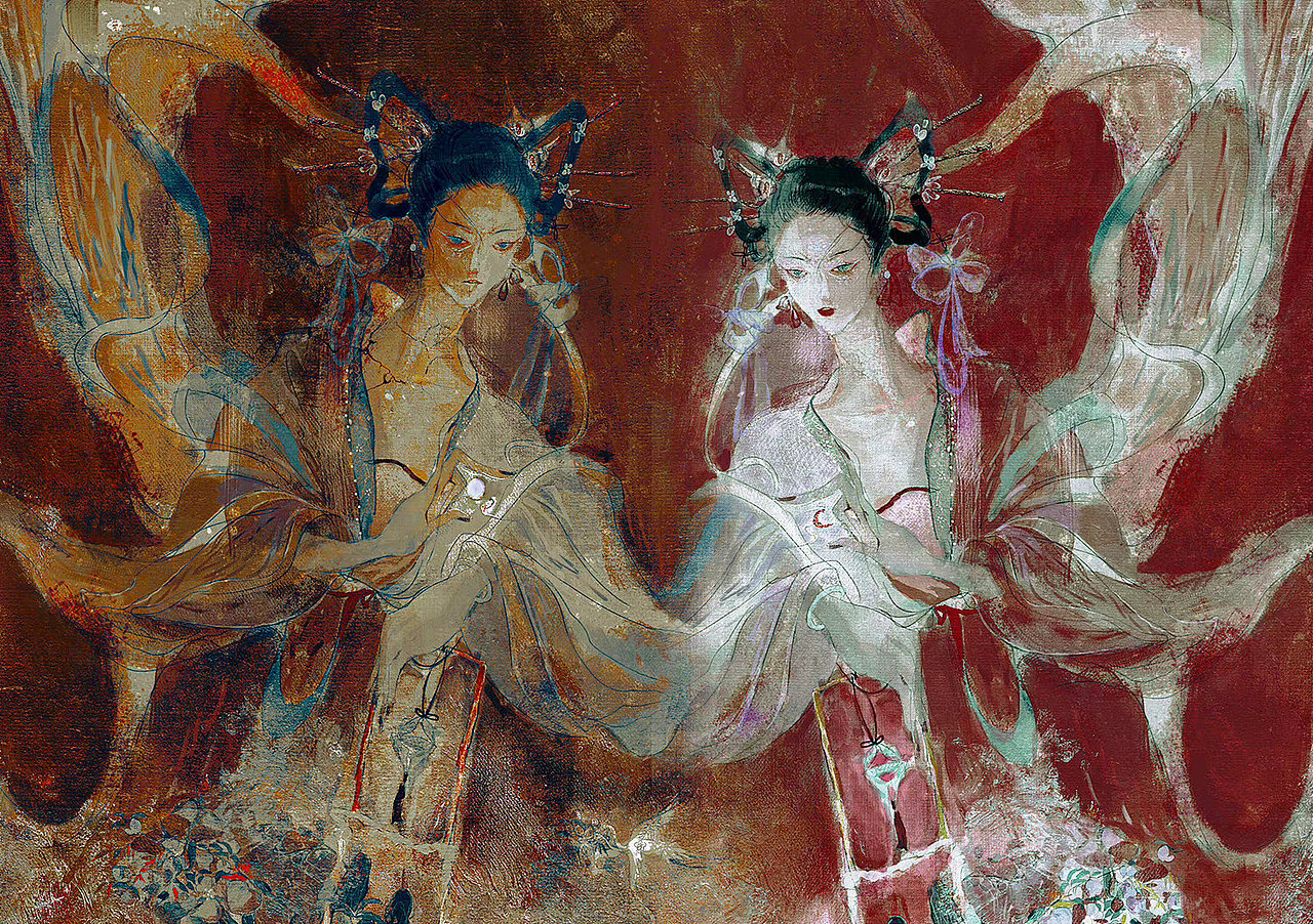 入選GAF啦~（圖ZMzY2NTk3NzI4） - 藝術(shù)插畫 - 站酷設(shè)計(jì)師嫵酥原創(chuàng)素材 - 站酷ZCOOL