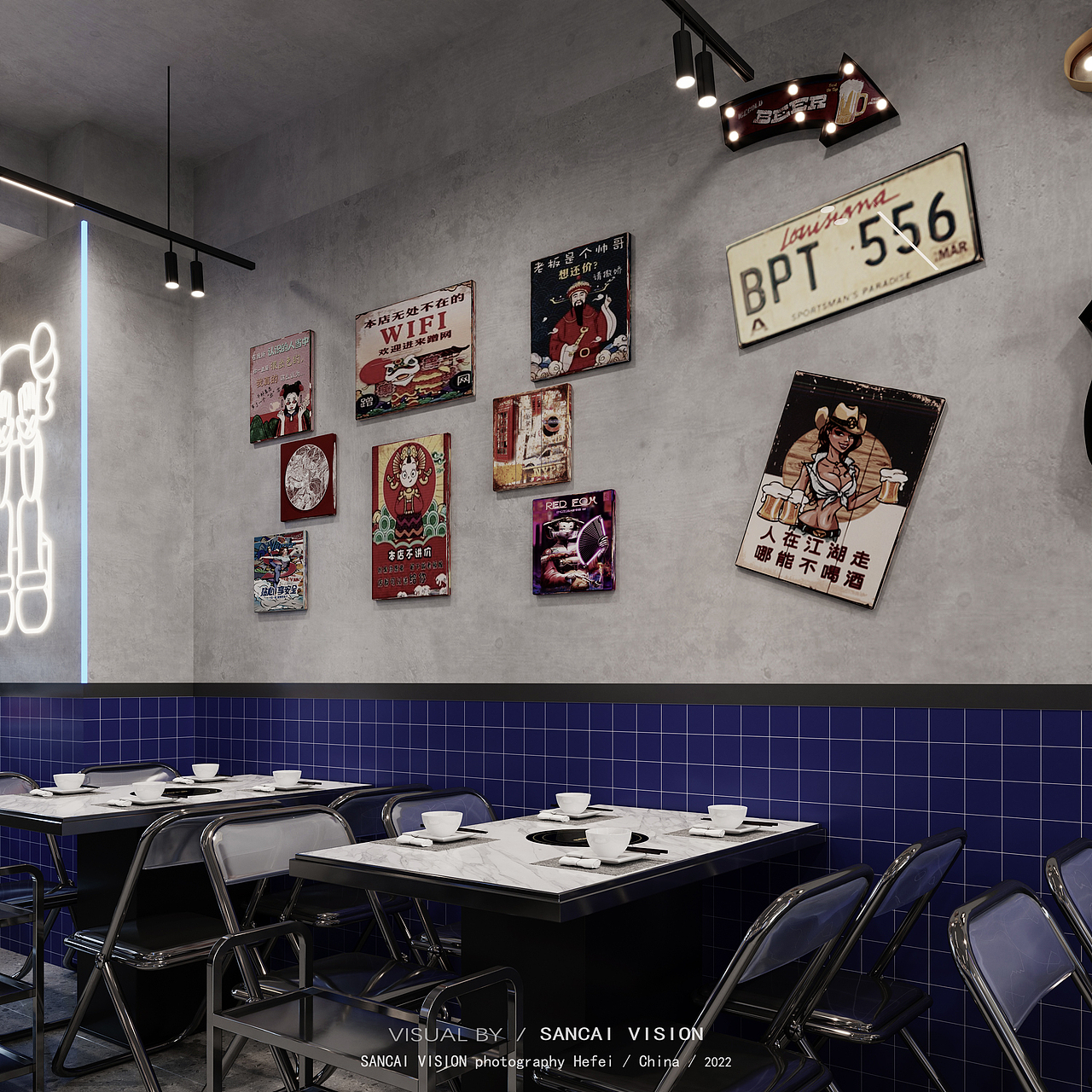 酒馆&烧烤店（图ZMzE0ODQ1OTY0） - 酒店餐饮设计 - 站酷设计师三彩视觉原创素材 - 站酷ZCOOL