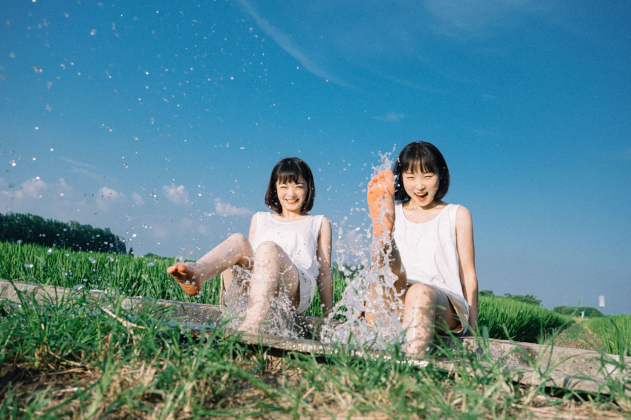 稻田少女/超快乐写真（图ZMzQ5NTMwMjU2） - 人像摄影 - 站酷设计师贰人映像原创素材 - 站酷ZCOOL