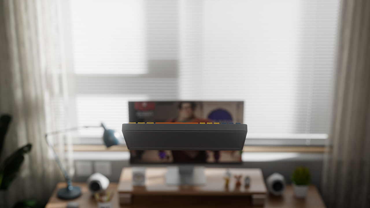 「机械键盘动画」渲染练习