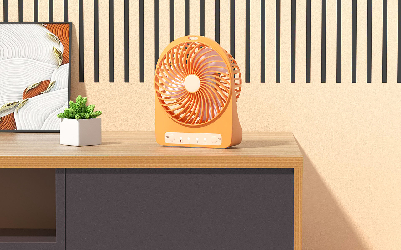 小风扇渲染练习