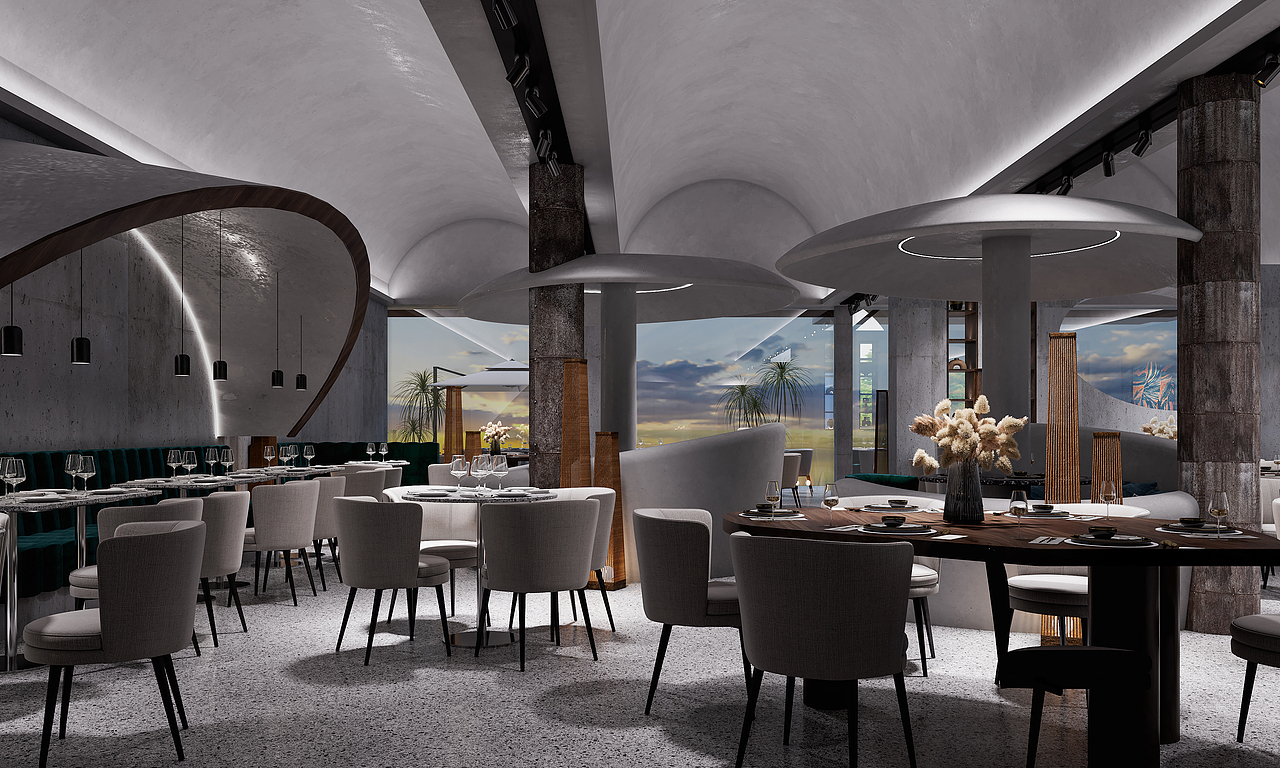 近期工装-建筑-前台-休闲-餐饮