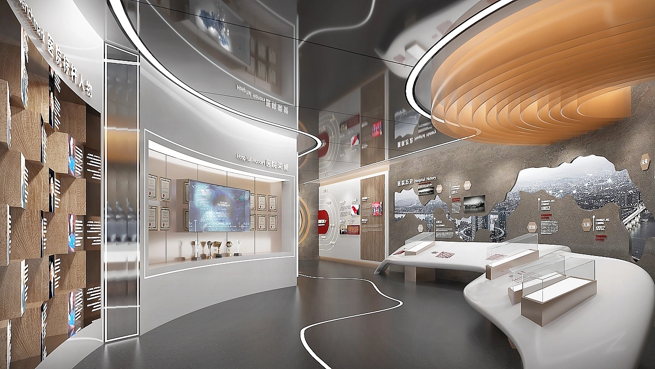 院史馆（图ZMzU1MTgyNzAw） - 展陈设计 - 站酷设计师tu0808原创素材 - 站酷ZCOOL