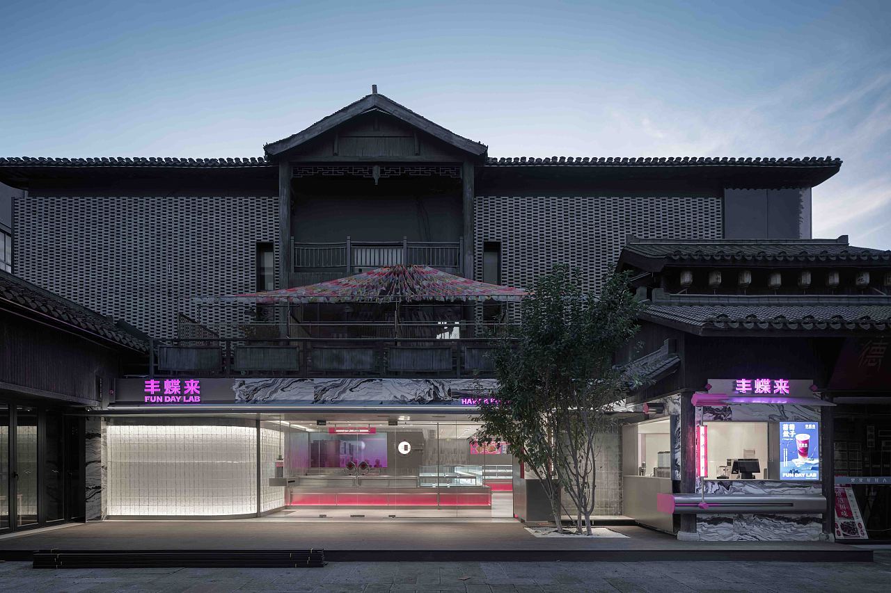 丰蝶来 | 合肥罍街店（图ZMzIxMDgwNDQ4） - 商业空间设计 - 站酷设计师或者设计原创素材 - 站酷ZCOOL