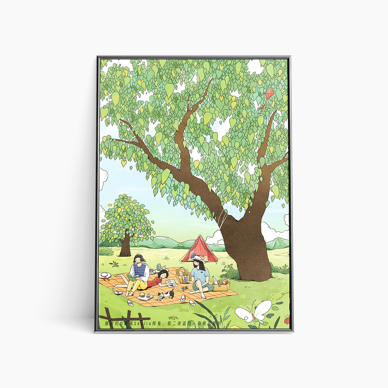 插画|春日四重奏