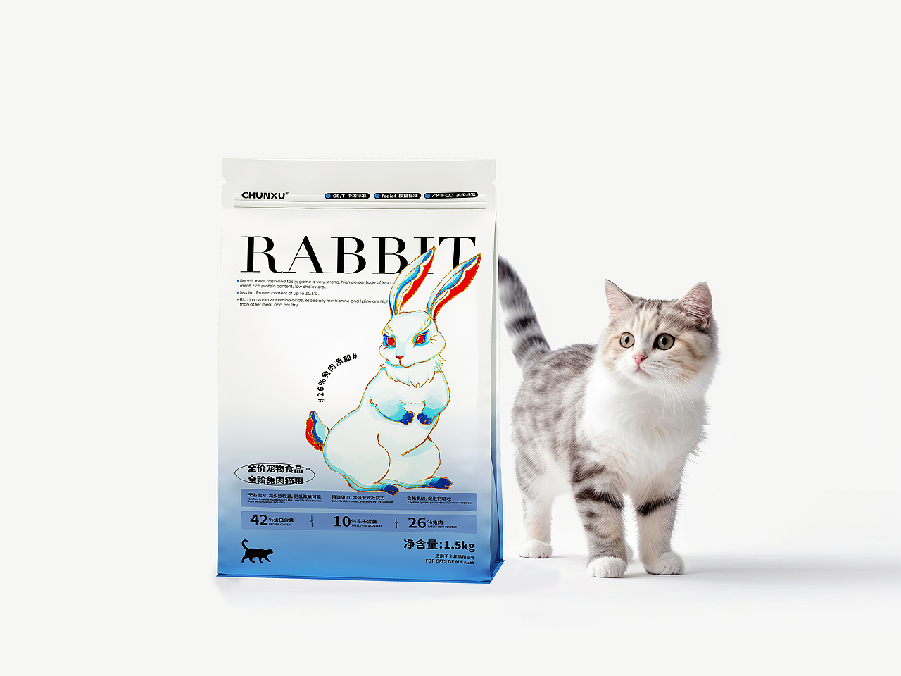 哇！宠物粮包装这么设计，货架效果太炸裂了