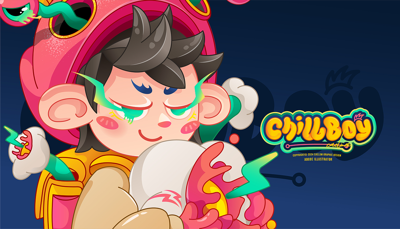 【ChillBOY】IP形象插画设计 🍬（图ZMzYxMDYxMjYw） - 新锐潮流插画 - 站酷设计师Caelum插画原创素材 - 站酷ZCOOL