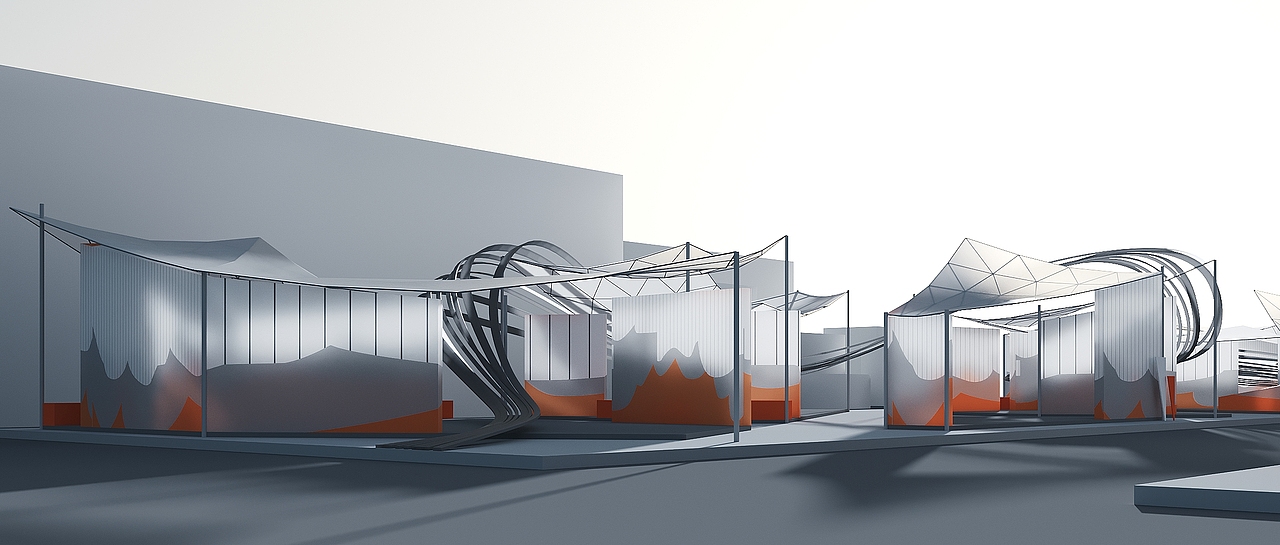 2022阿里巴巴云栖大会概念稿（图ZMzM3MTkwNzIw） - 展陈设计 - 站酷设计师小文sama原创素材 - 站酷ZCOOL