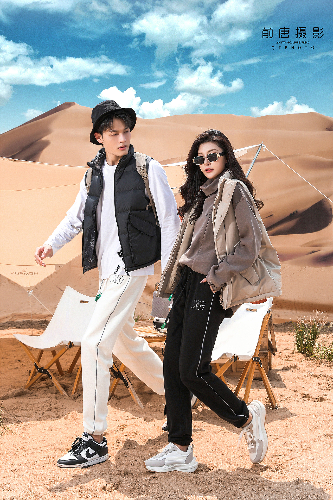 防风裤 卫裤 运动裤 外穿裤 裤子拍摄