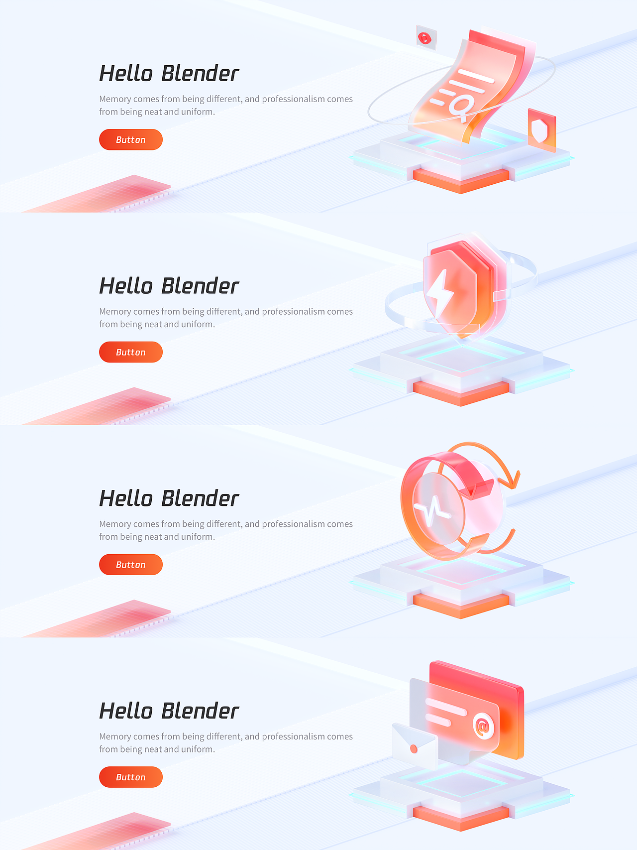 Blender近期作品合集