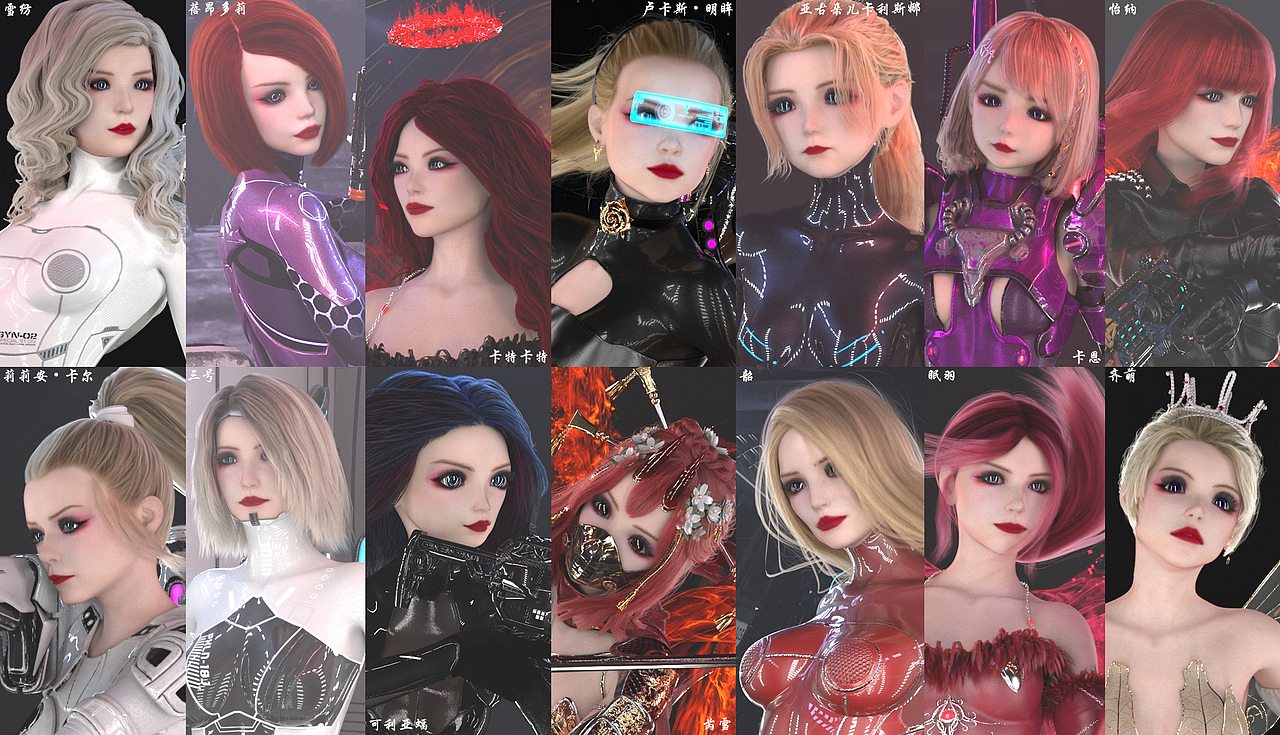 2022年度角色汇总