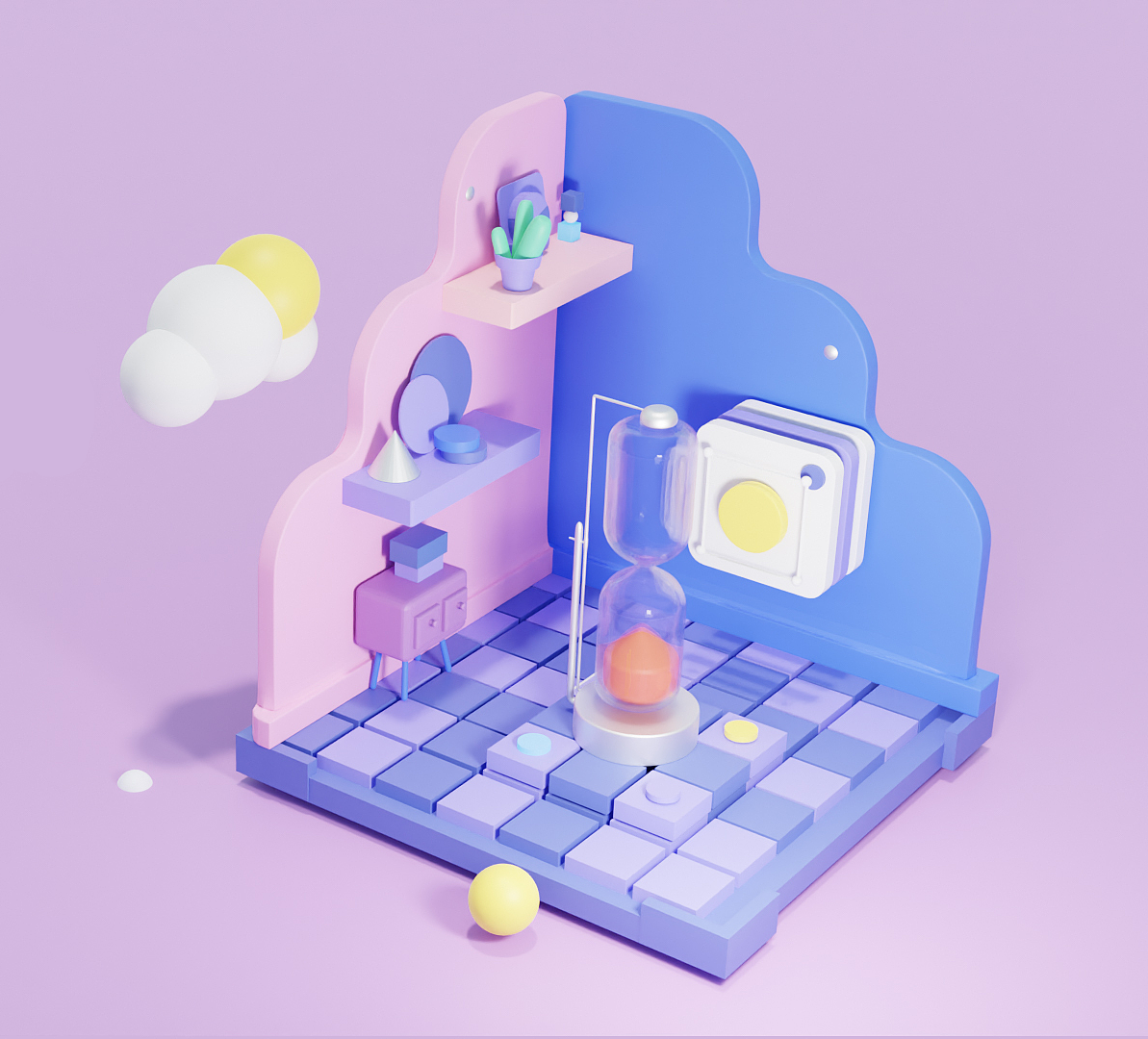 3D练习（图ZMzY1NzIwNDg4） - 软件界面 - 站酷设计师耳朵会喷火原创素材 - 站酷ZCOOL