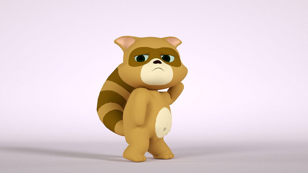 小浣熊爱跳舞#创作加油站#