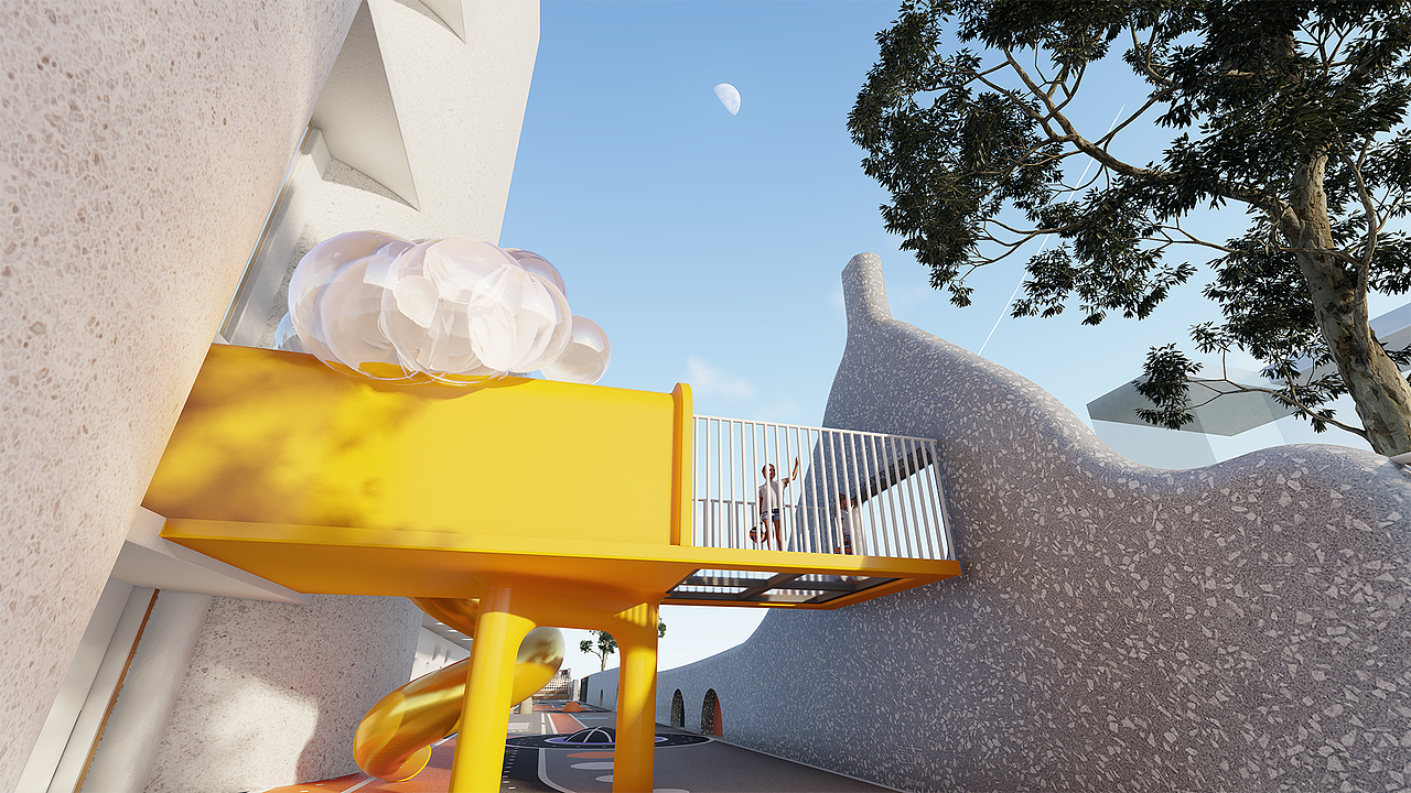 金阳光幼儿园（图ZMzY4MjgwOTQ4） - 建筑设计 - 站酷设计师幼儿园建筑设计原创素材 - 站酷ZCOOL