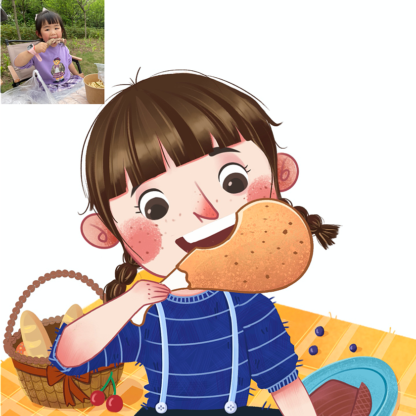 美式人物小插画（图ZMzEwMzEzNzIw） - 艺术插画 - 站酷设计师人人余申易原创素材 - 站酷ZCOOL