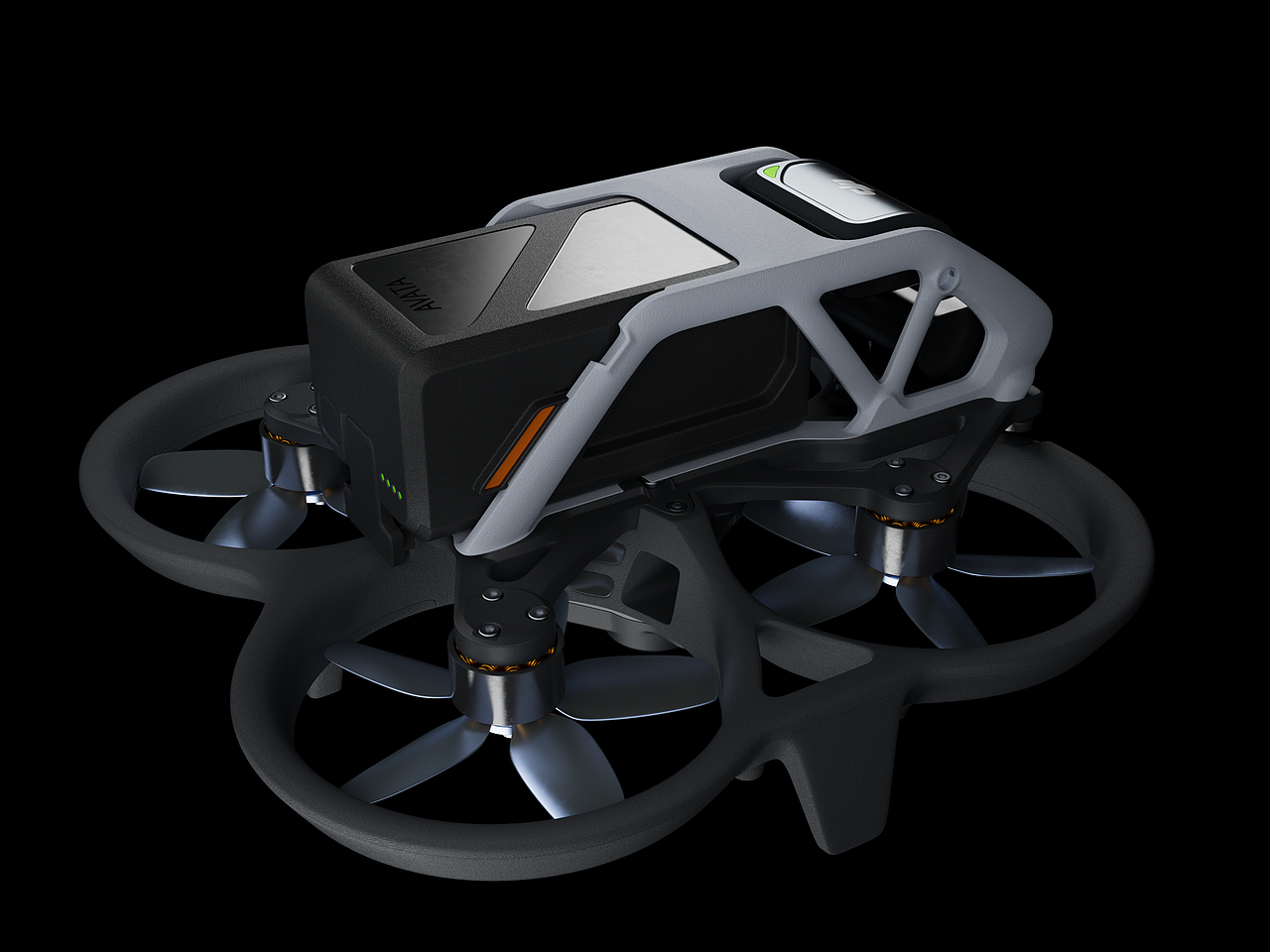 产品渲染——||大疆 dji avata无人机