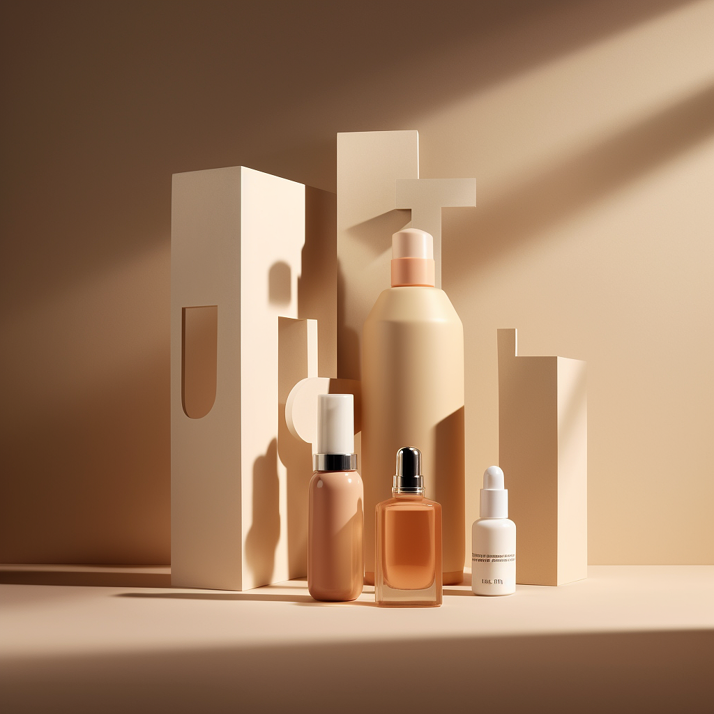 化妆品莫兰迪色调背景（图ZMzM5ODQ0MTcy） - 产品摄影 - 站酷设计师乱发艺术家原创素材 - 站酷ZCOOL