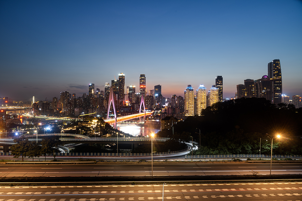 《桥都重庆》——东水门长江大桥（图ZMzUxMzI0NDA0） - 风光摄影 - 站酷设计师MINI黄原创素材 - 站酷ZCOOL