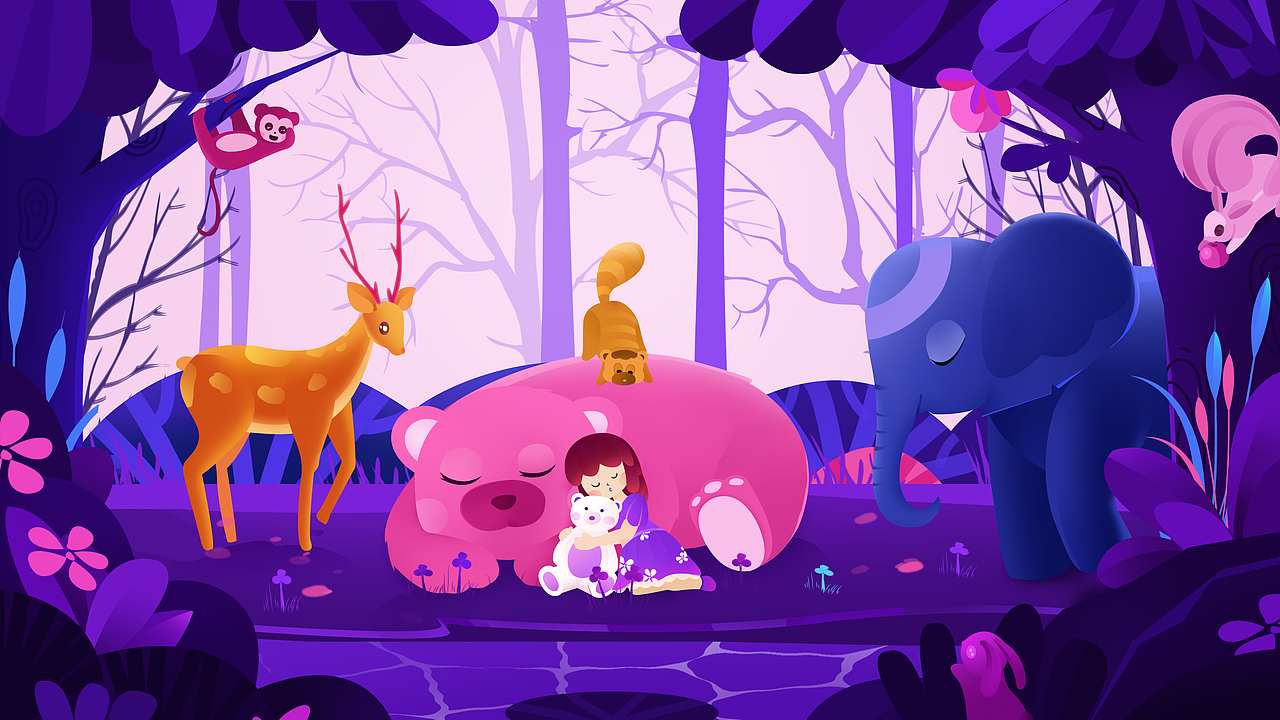 紫色梦境（图ZMzQxNjcyMzA4） - 海报 - 站酷设计师波菜herry原创素材 - 站酷ZCOOL
