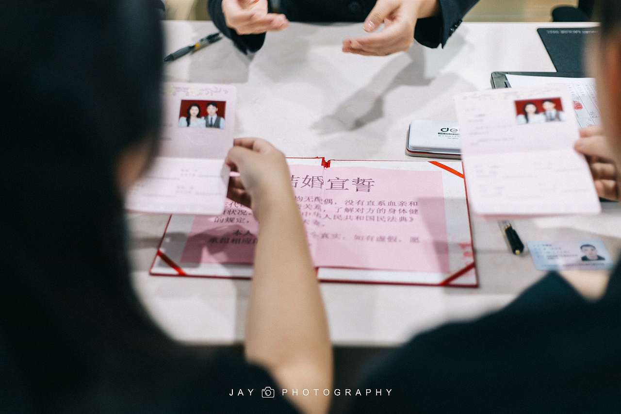 人像摄影-领证跟拍