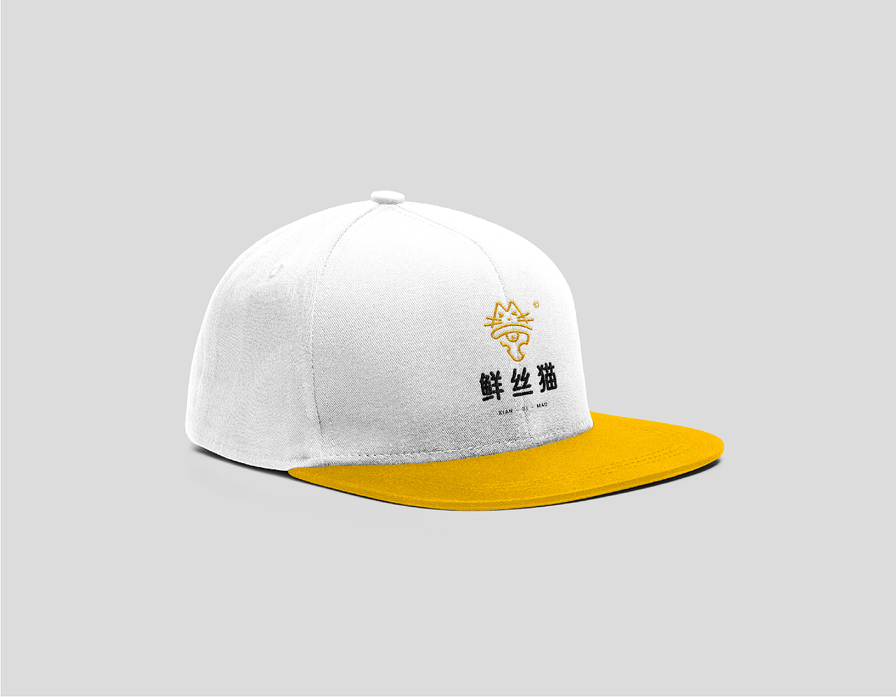 鲜丝猫 x 望潮君 - 餐饮披萨LOGO设计